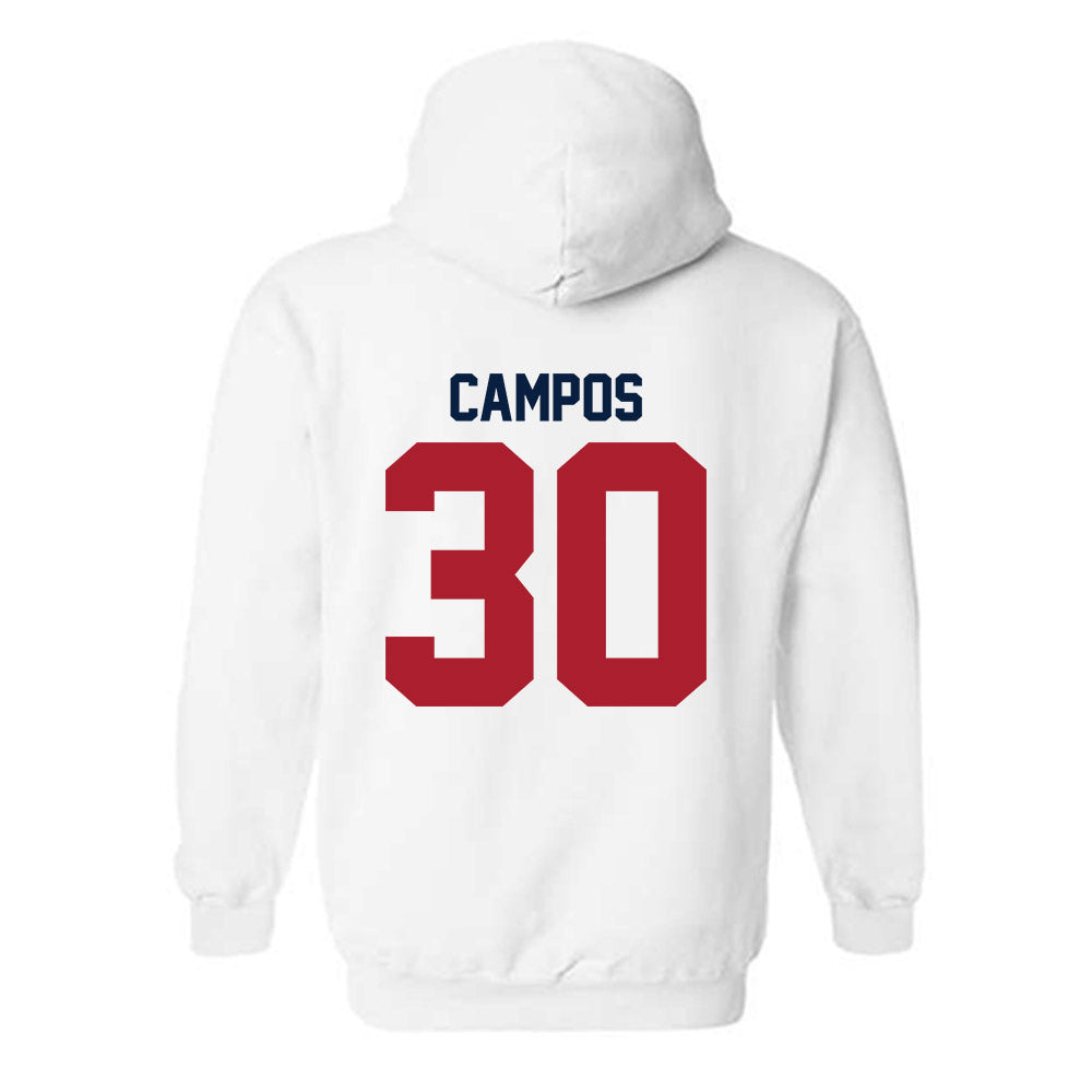 Liberty - NCAA Baseball : Joshua Campos - Classic Shersey Hooded Sweatshirt-1