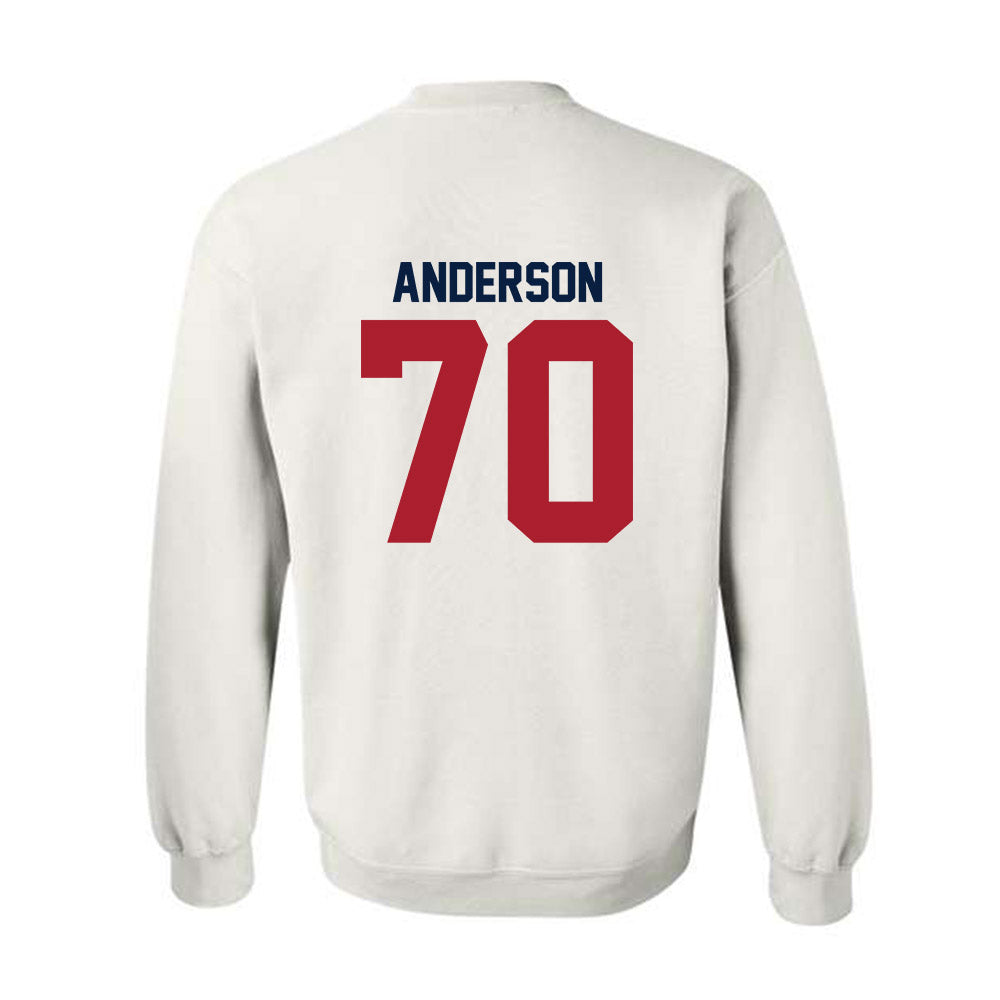Liberty - NCAA Football : Austin Anderson - Classic Shersey Crewneck Sweatshirt-1