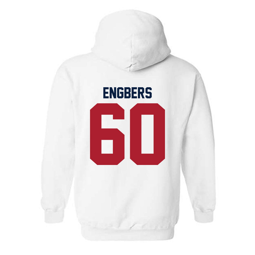 Liberty - NCAA Football : Joep Engbers - Classic Shersey Hooded Sweatshirt-1