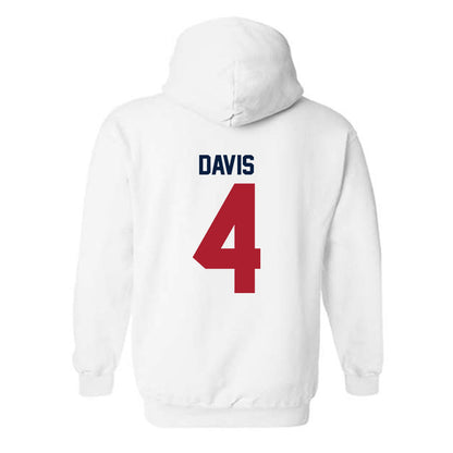Liberty - NCAA Football : Kam Davis - Classic Shersey Hooded Sweatshirt-1