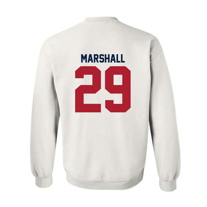 Liberty - NCAA Football : Justin Marshall - Classic Shersey Crewneck Sweatshirt-1