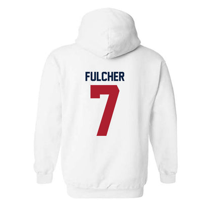 Liberty - NCAA Softball : Aubrey Fulcher - Classic Shersey Hooded Sweatshirt-1