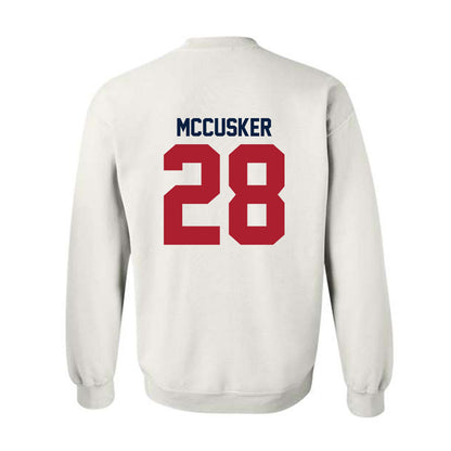 Liberty - NCAA Baseball : Joshua Mccusker - Classic Shersey Crewneck Sweatshirt-1