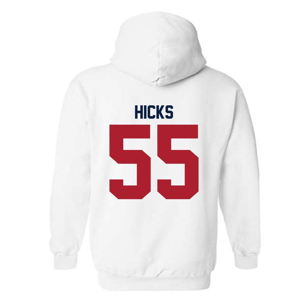 Liberty - NCAA Football : Henry Hicks - Classic Shersey Hooded Sweatshirt-1