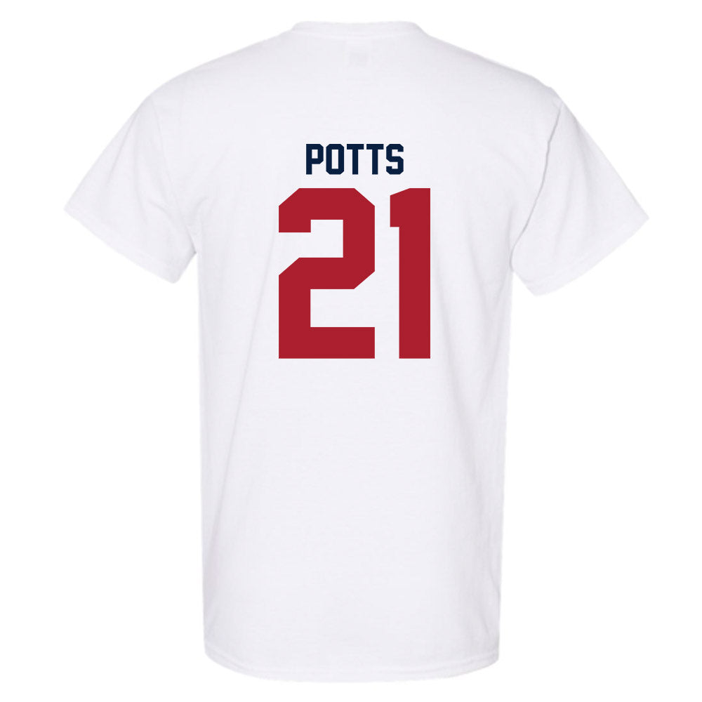 Liberty - NCAA Baseball : Jake Potts - Classic Shersey T-Shirt-1