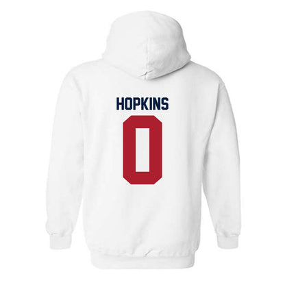 Liberty - NCAA Football : D-Icey Hopkins - Classic Shersey Hooded Sweatshirt-1