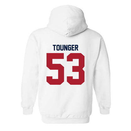 Liberty - NCAA Football : Nikodemus Tounger - Classic Shersey Hooded Sweatshirt-1
