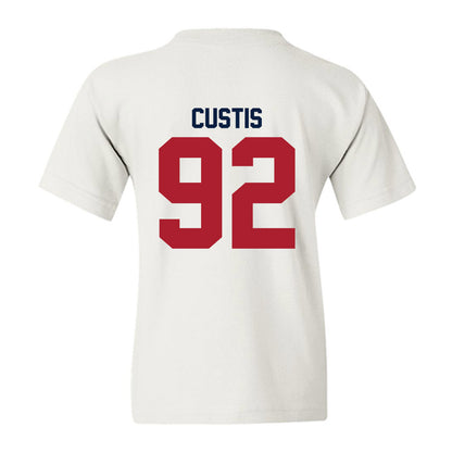 Liberty - NCAA Football : John Custis - Classic Shersey Youth T-Shirt-1