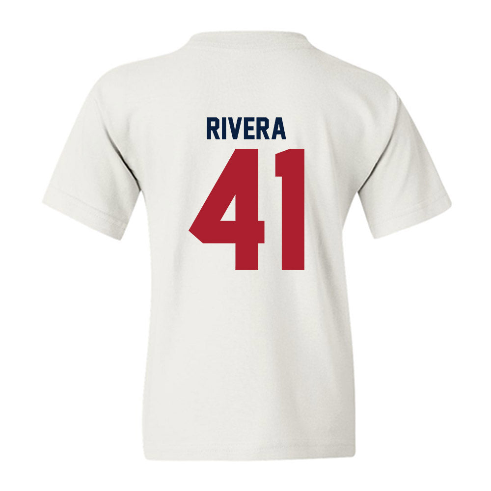 Liberty - NCAA Football : Greg Rivera - Classic Shersey Youth T-Shirt-1