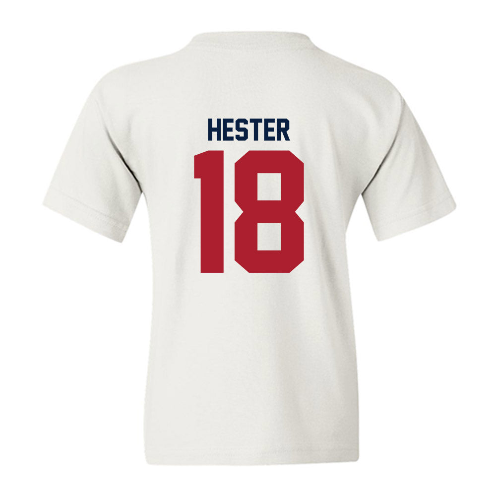 Liberty - NCAA Football : Aaron Hester - Classic Shersey Youth T-Shirt-1