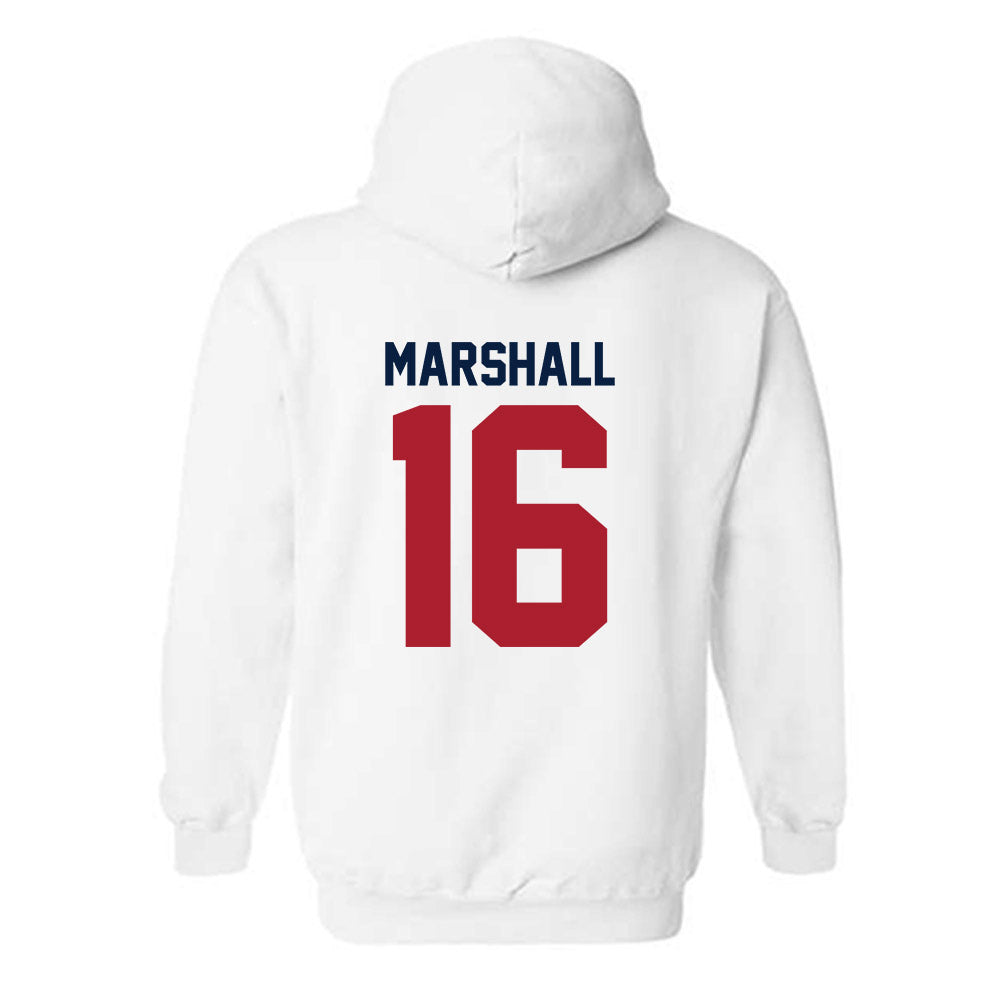 Liberty - NCAA Football : Jiquavious Marshall - Classic Shersey Hooded Sweatshirt-1
