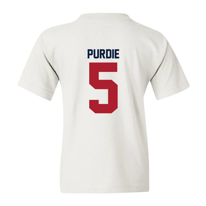 Liberty - NCAA Football : Deshawn Purdie - Classic Shersey Youth T-Shirt-1