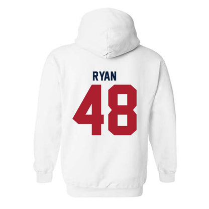 Liberty - NCAA Football : Caleb Ryan - Classic Shersey Hooded Sweatshirt-1