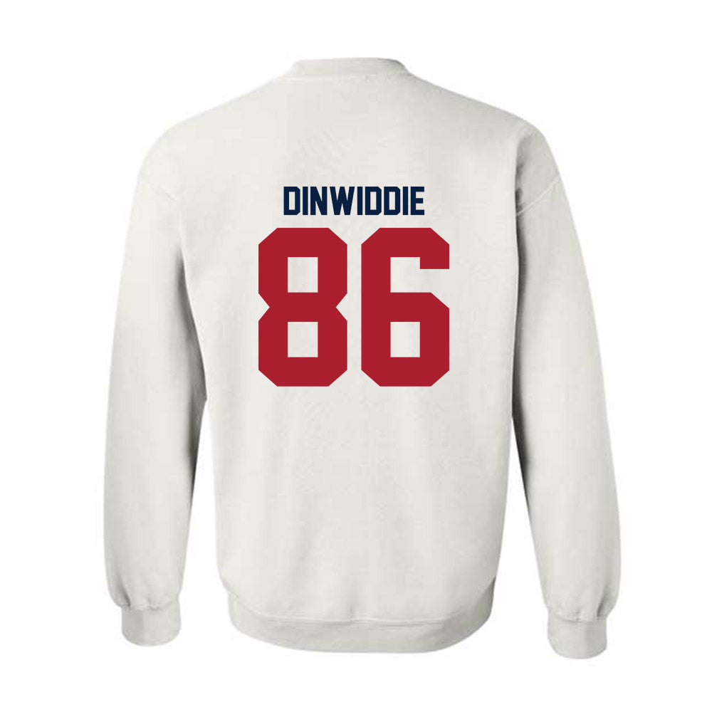 Liberty - NCAA Football : Nathan Dinwiddie - Classic Shersey Crewneck Sweatshirt-1