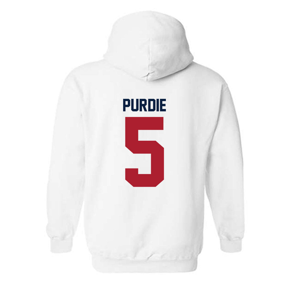 Liberty - NCAA Football : Deshawn Purdie - Classic Shersey Hooded Sweatshirt-1