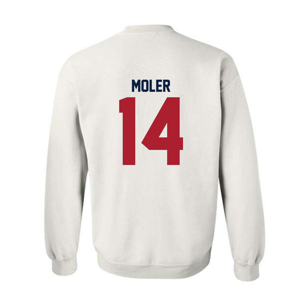 Liberty - NCAA Men's Soccer : Spencer Moler - Classic Shersey Crewneck Sweatshirt-1