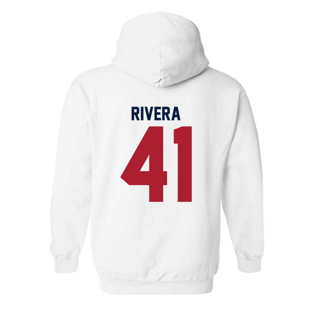 Liberty - NCAA Football : Greg Rivera - Classic Shersey Hooded Sweatshirt-1