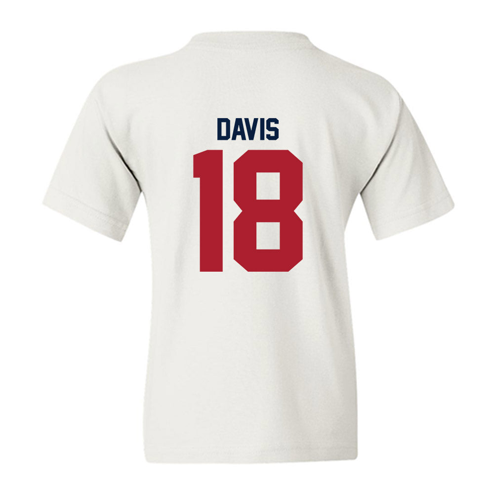 Liberty - NCAA Football : Jachin Davis - Classic Shersey Youth T-Shirt-1