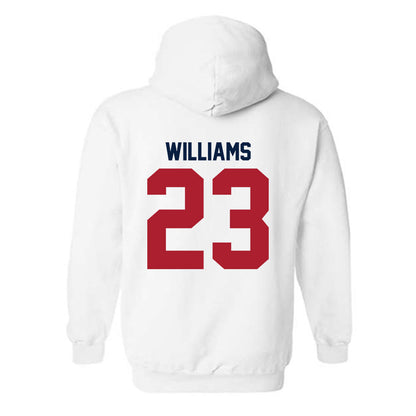 Liberty - NCAA Baseball : Kaleb Williams - Classic Shersey Hooded Sweatshirt-1
