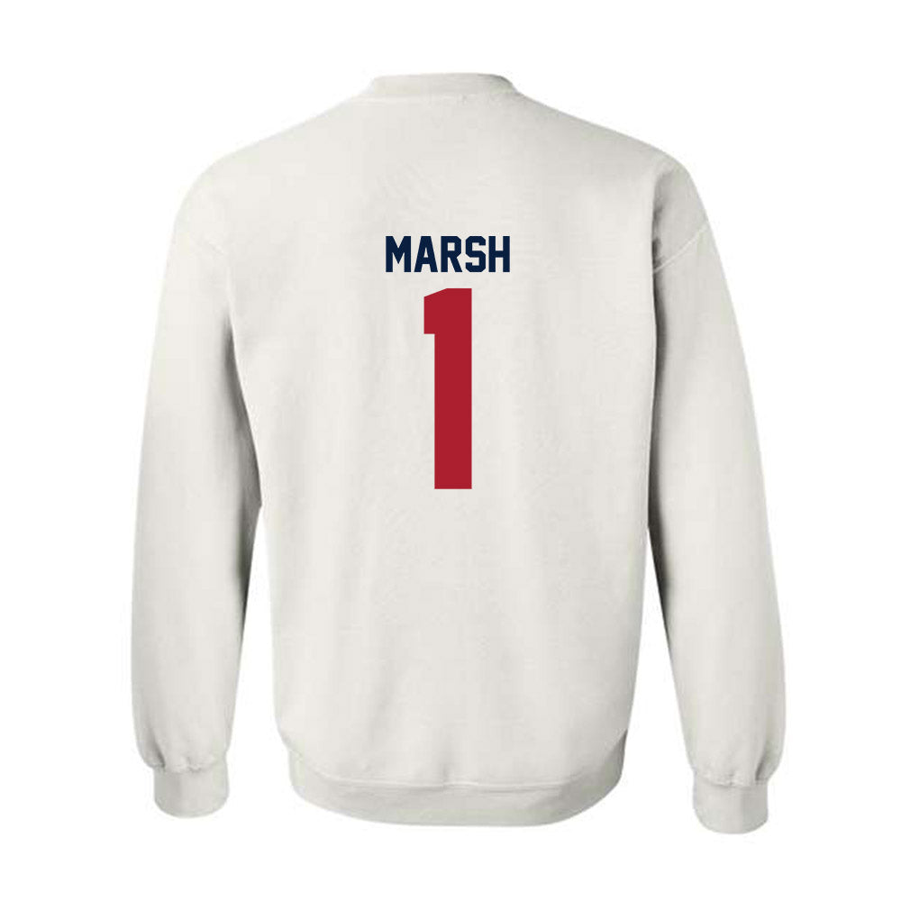 Liberty - NCAA Baseball : Tanner Marsh - Classic Shersey Crewneck Sweatshirt-1