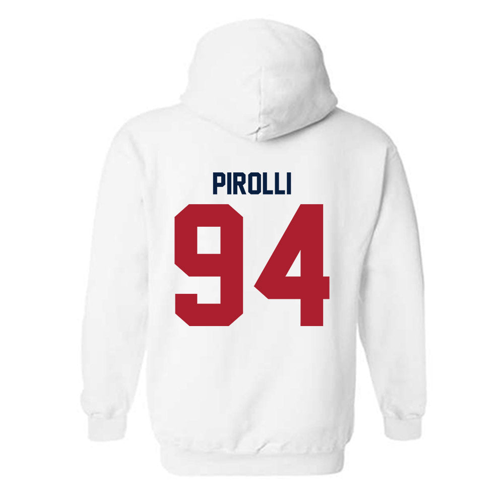 Liberty - NCAA Football : Nathan Pirolli - Classic Shersey Hooded Sweatshirt-1
