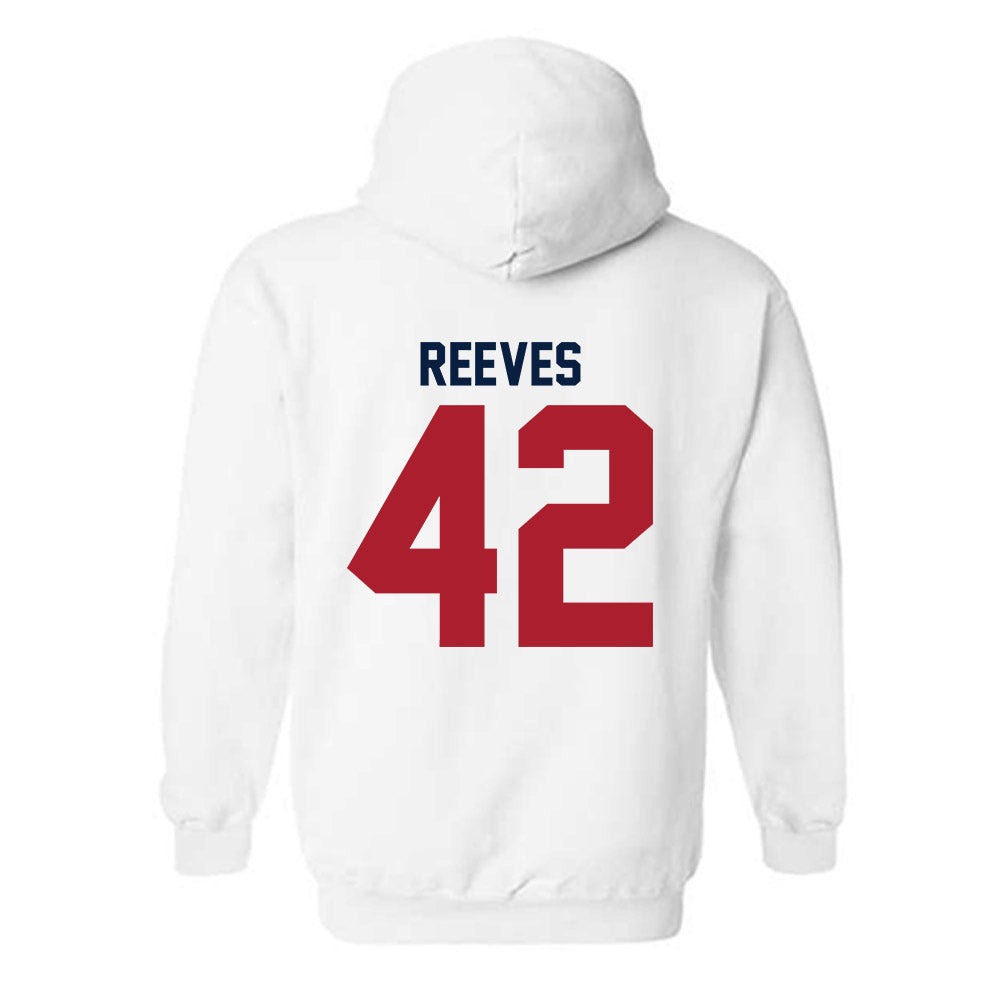 Liberty - NCAA Football : Chase Reeves - Classic Shersey Hooded Sweatshirt-1
