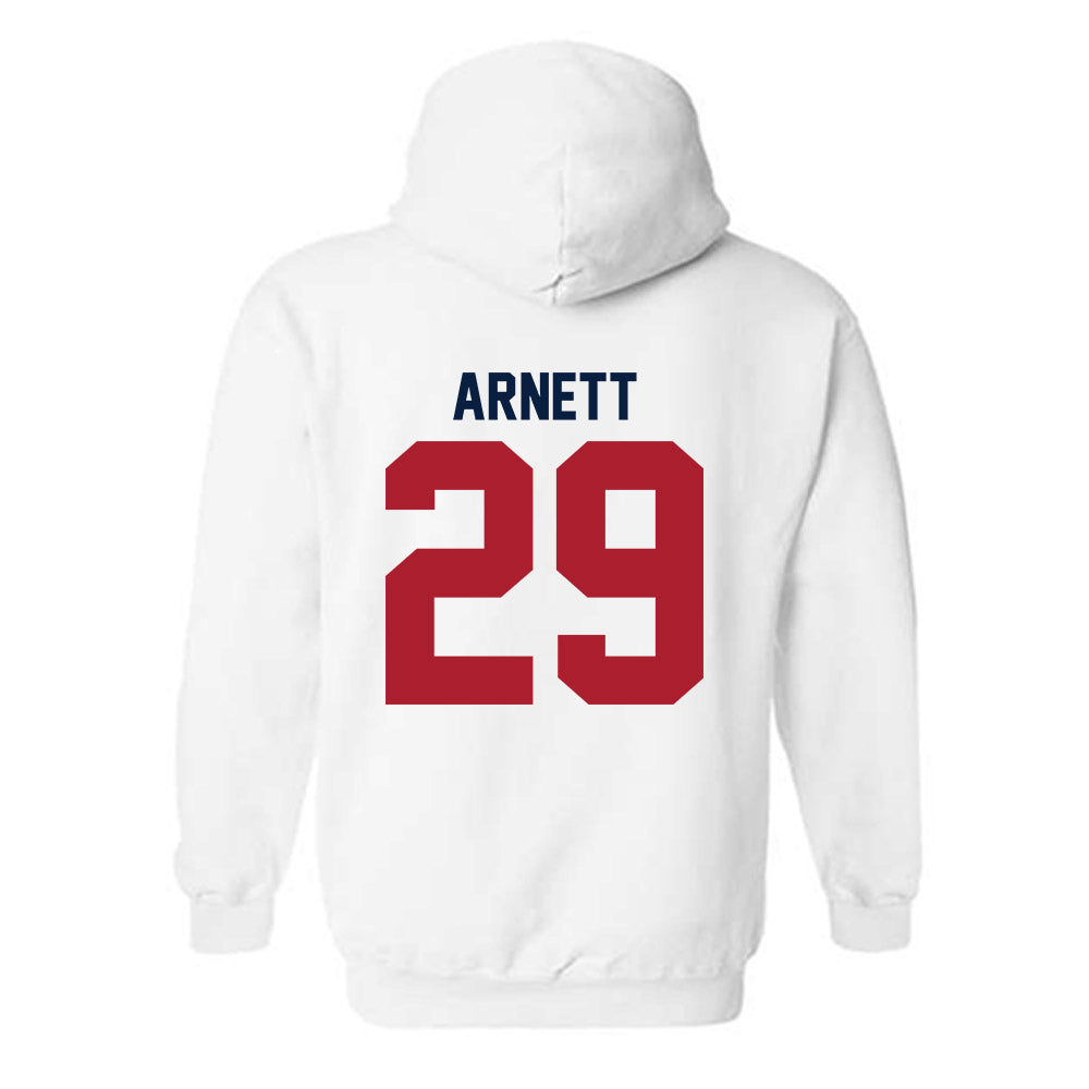 Liberty - NCAA Football : Tony Arnett - Classic Shersey Hooded Sweatshirt-1
