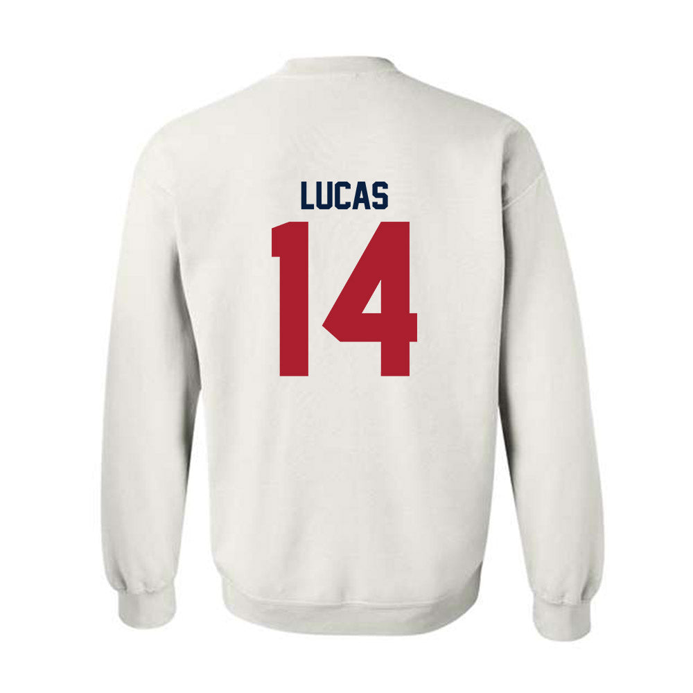 Liberty - NCAA Baseball : Jaxon Lucas - Classic Shersey Crewneck Sweatshirt-1