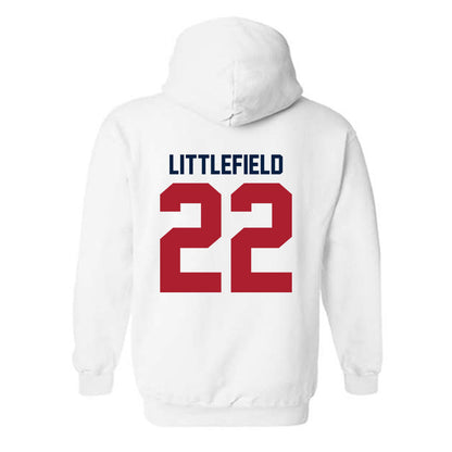 Liberty - NCAA Women's Volleyball : Molly Littlefield - Classic Shersey Hooded Sweatshirt-1