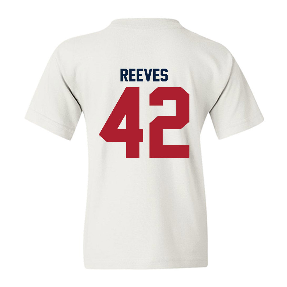 Liberty - NCAA Football : Chase Reeves - Classic Shersey Youth T-Shirt-1