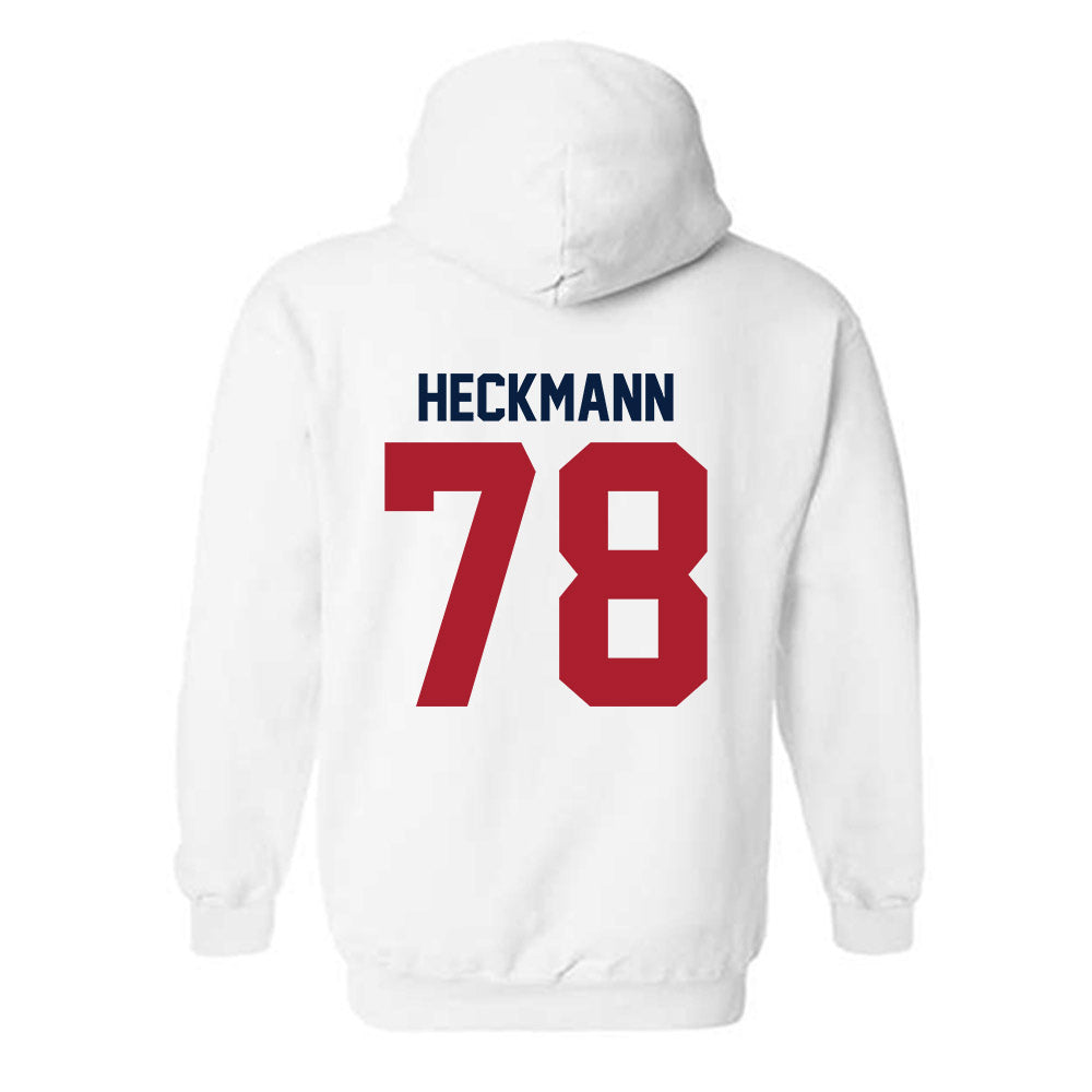 Liberty - NCAA Football : Blake Heckmann - Classic Shersey Hooded Sweatshirt-1