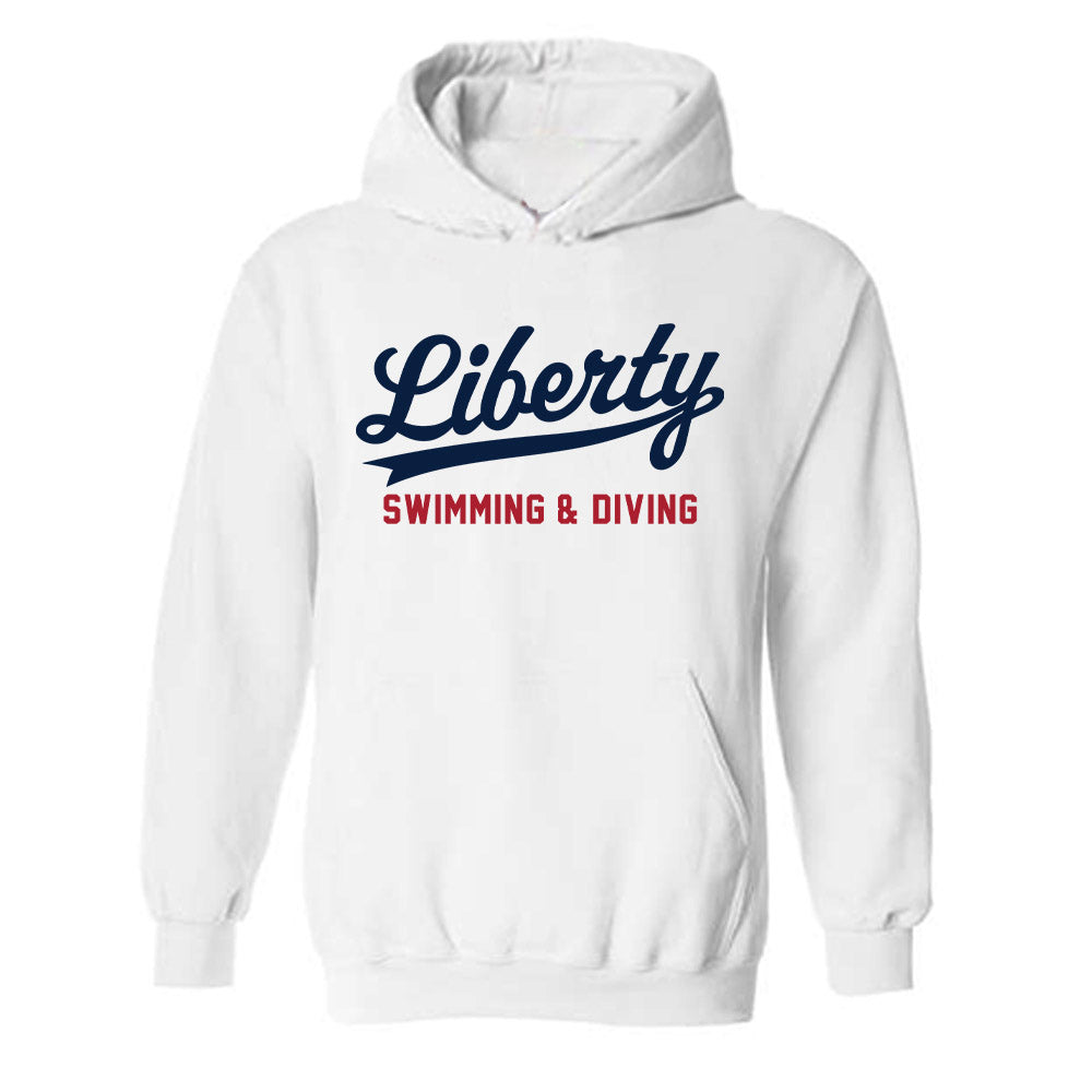 Liberty - NCAA Women's Swimming & Diving : Elizabeth Hobby - Classic Shersey Hooded Sweatshirt-0