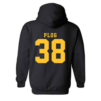 LSU - NCAA Baseball : Ethan Plog - Replica Shersey Hooded Sweatshirt-1