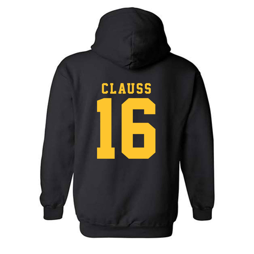 LSU - NCAA Baseball : Ethan Clauss - Replica Shersey Hooded Sweatshirt-1