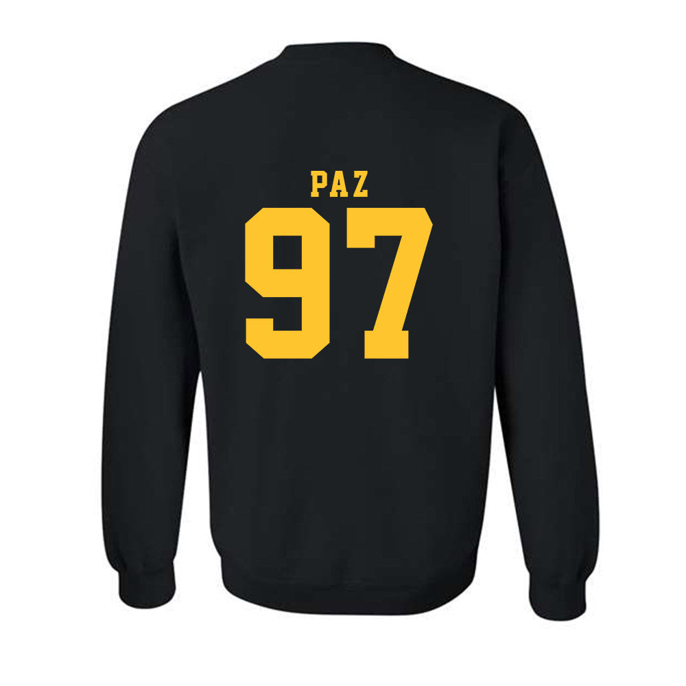 LSU - NCAA Baseball : Marcos Paz - Replica Shersey Crewneck Sweatshirt-1