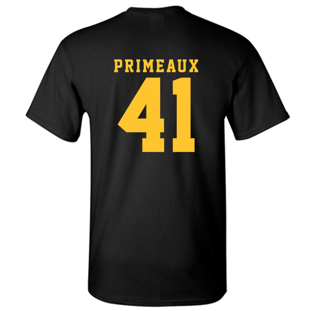 LSU - NCAA Baseball : DJ Primeaux - Replica Shersey T-Shirt-1