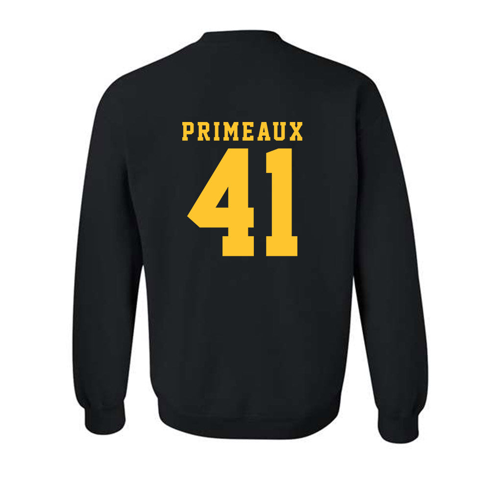 LSU - NCAA Baseball : DJ Primeaux - Replica Shersey Crewneck Sweatshirt-1