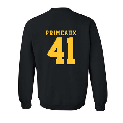 LSU - NCAA Baseball : DJ Primeaux - Replica Shersey Crewneck Sweatshirt-1