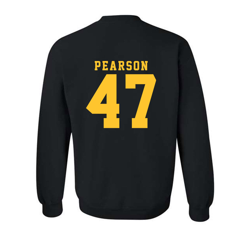 LSU - NCAA Baseball : John Pearson - Replica Shersey Crewneck Sweatshirt-1