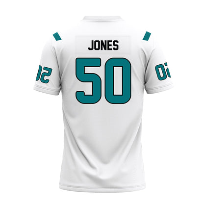 Coastal Carolina - NCAA Football : Nasir Jones - White Premium Football Jersey-1