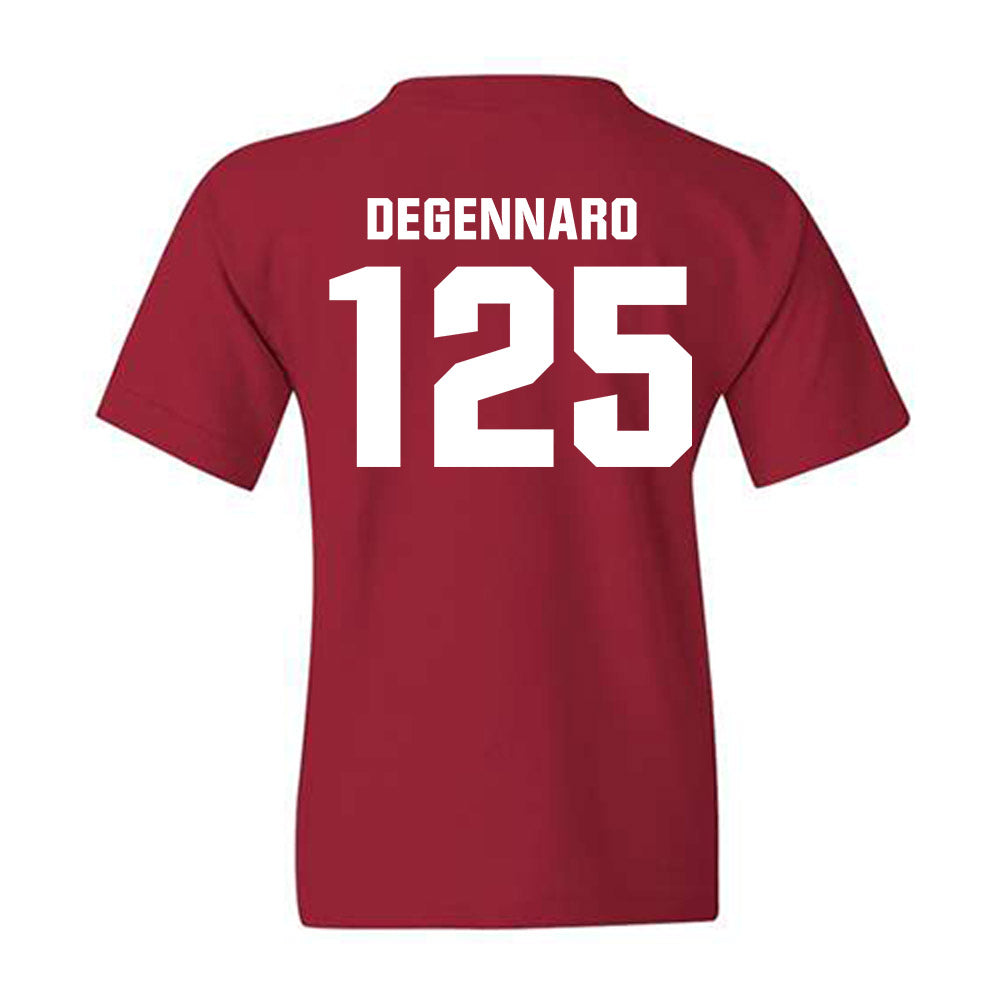 Oklahoma - NCAA Wrestling : Sebastian Degennaro - Classic Shersey Youth T-Shirt-1