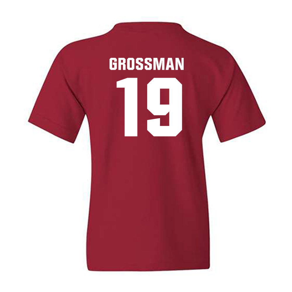 Oklahoma - NCAA Baseball : Jaxon Grossman - Classic Shersey Youth T-Shirt-1