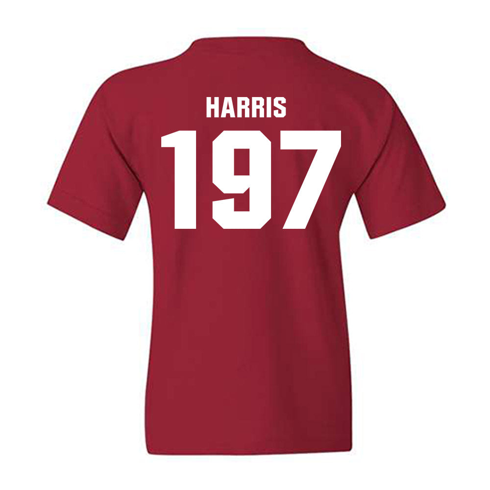 Oklahoma - NCAA Wrestling : Anthony Harris - Classic Shersey Youth T-Shirt-1