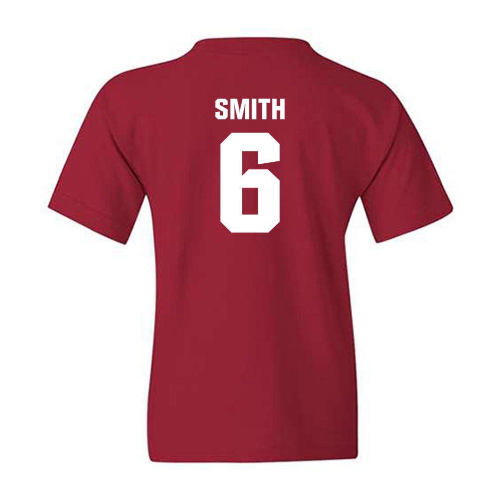 Oklahoma - NCAA Football : Nigel Smith - Classic Shersey Youth T-Shirt-1