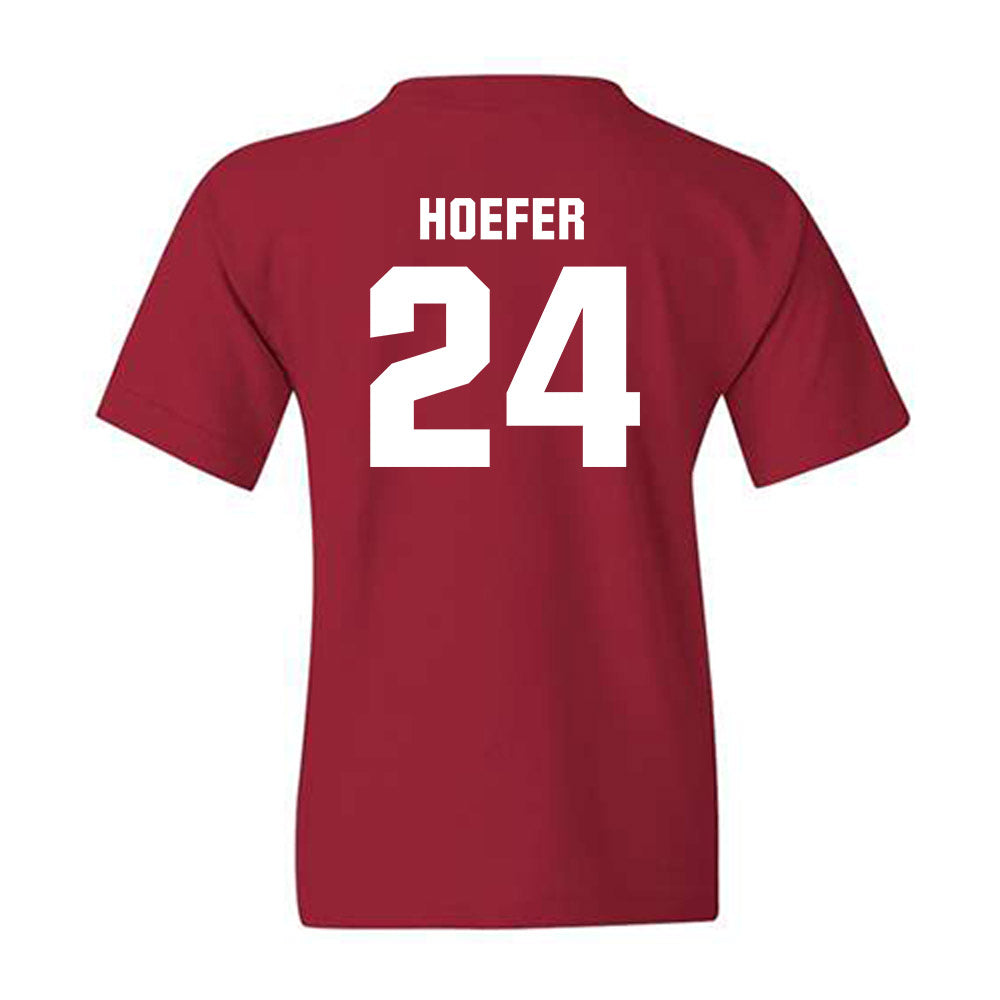 Oklahoma - NCAA Women's Soccer : Natalie Hoefer - Classic Shersey Youth T-Shirt-1