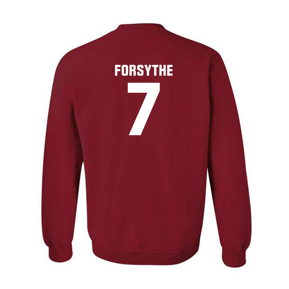 Oklahoma - NCAA Men's Basketball : Dayton Forsythe - Classic Shersey Crewneck Sweatshirt-1