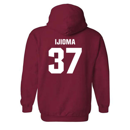 Oklahoma - NCAA Football : Prince Ijioma - Classic Shersey Hooded Sweatshirt-1