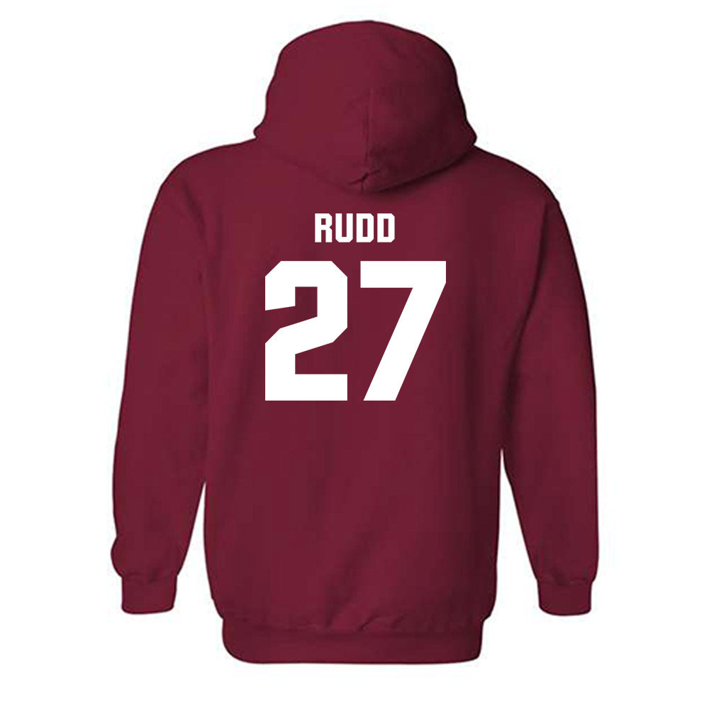 Oklahoma - NCAA Football : Trace Rudd - Classic Shersey Hooded Sweatshirt-1