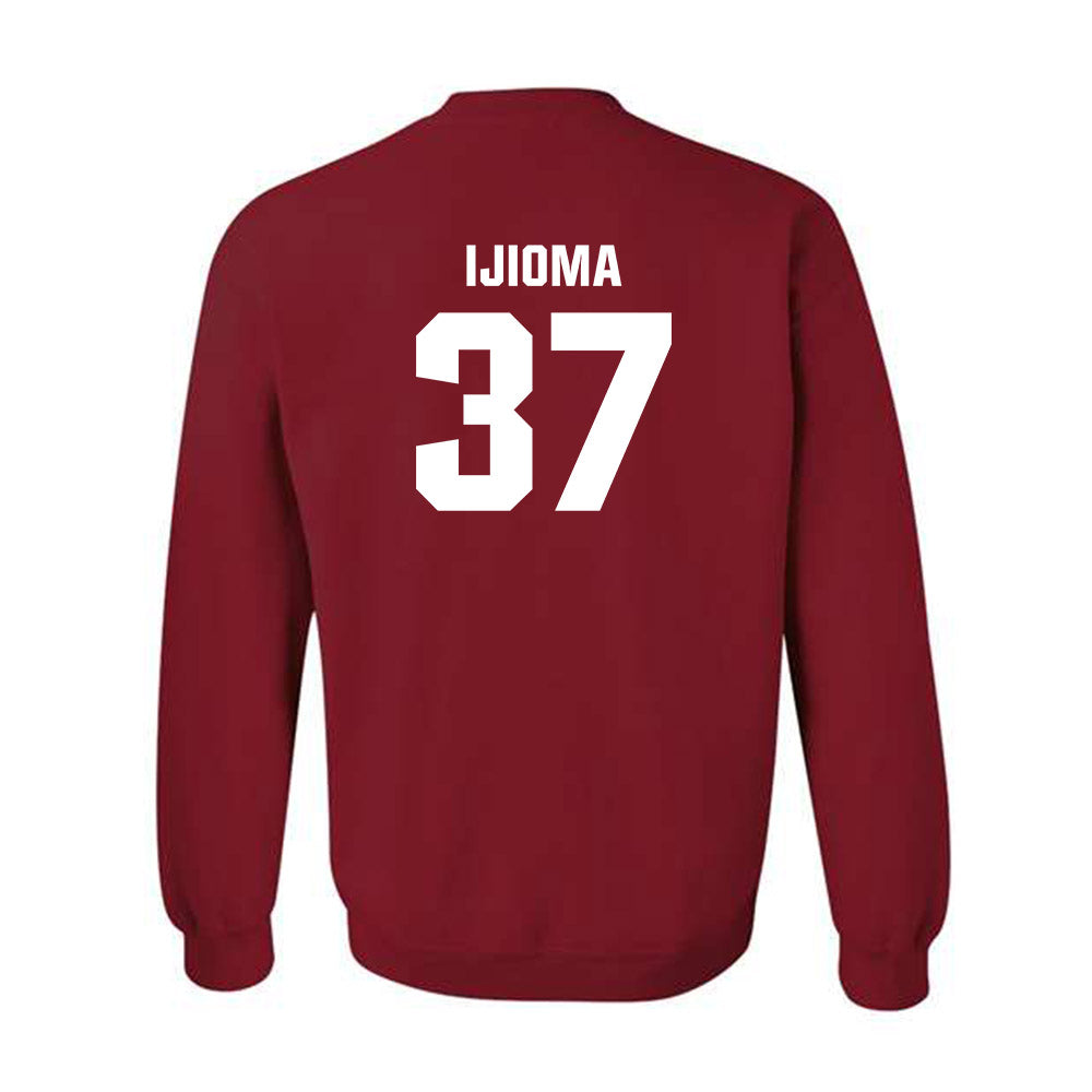 Oklahoma - NCAA Football : Prince Ijioma - Classic Shersey Crewneck Sweatshirt-1