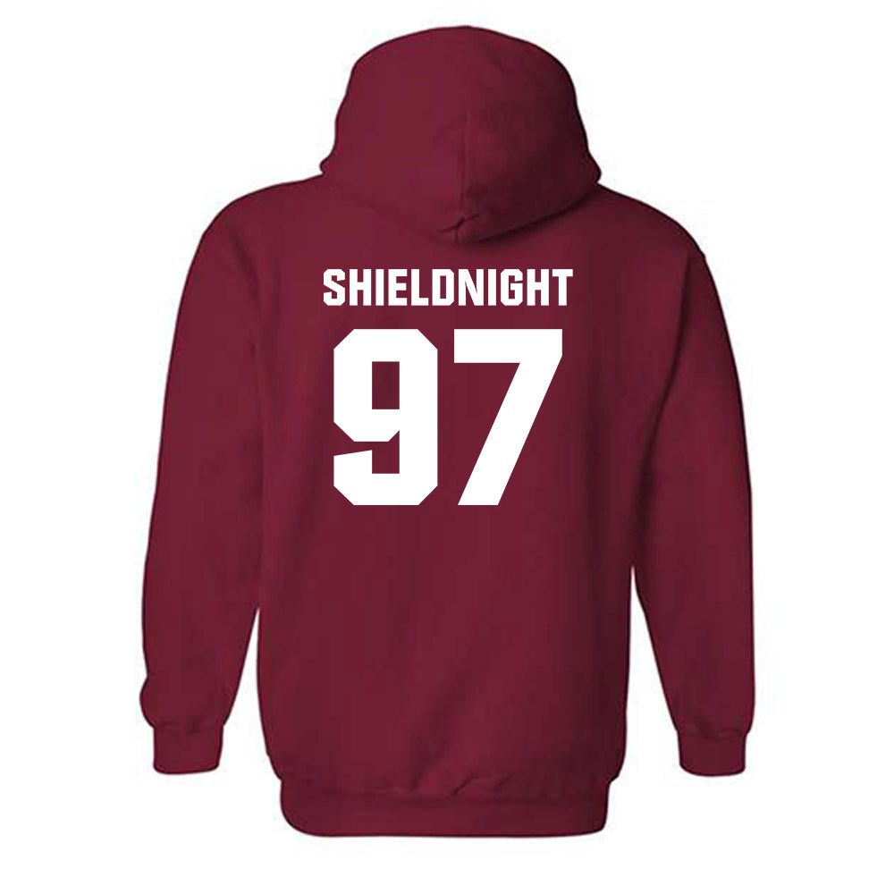 Oklahoma - NCAA Football : Alex Shieldnight - Classic Shersey Hooded Sweatshirt-1